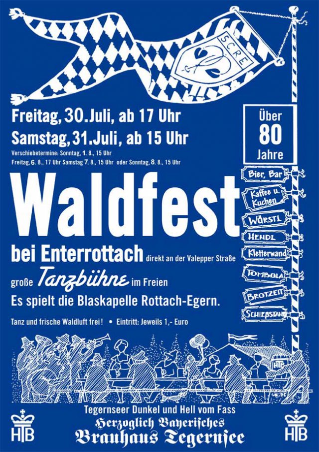 Waldfest des SC Rottach-Egern