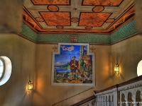 reppenaufgang auf Schloss Ringberg am Tegernsee